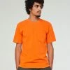 Eat Dust Pocket T Cotton Hemp Tangerine