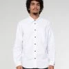 Eat Dust Combat Shirt Oxford Cotton White