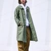 Eat Dust G.o.D Army Trench Pioneer Wax Cotton Marshal Green