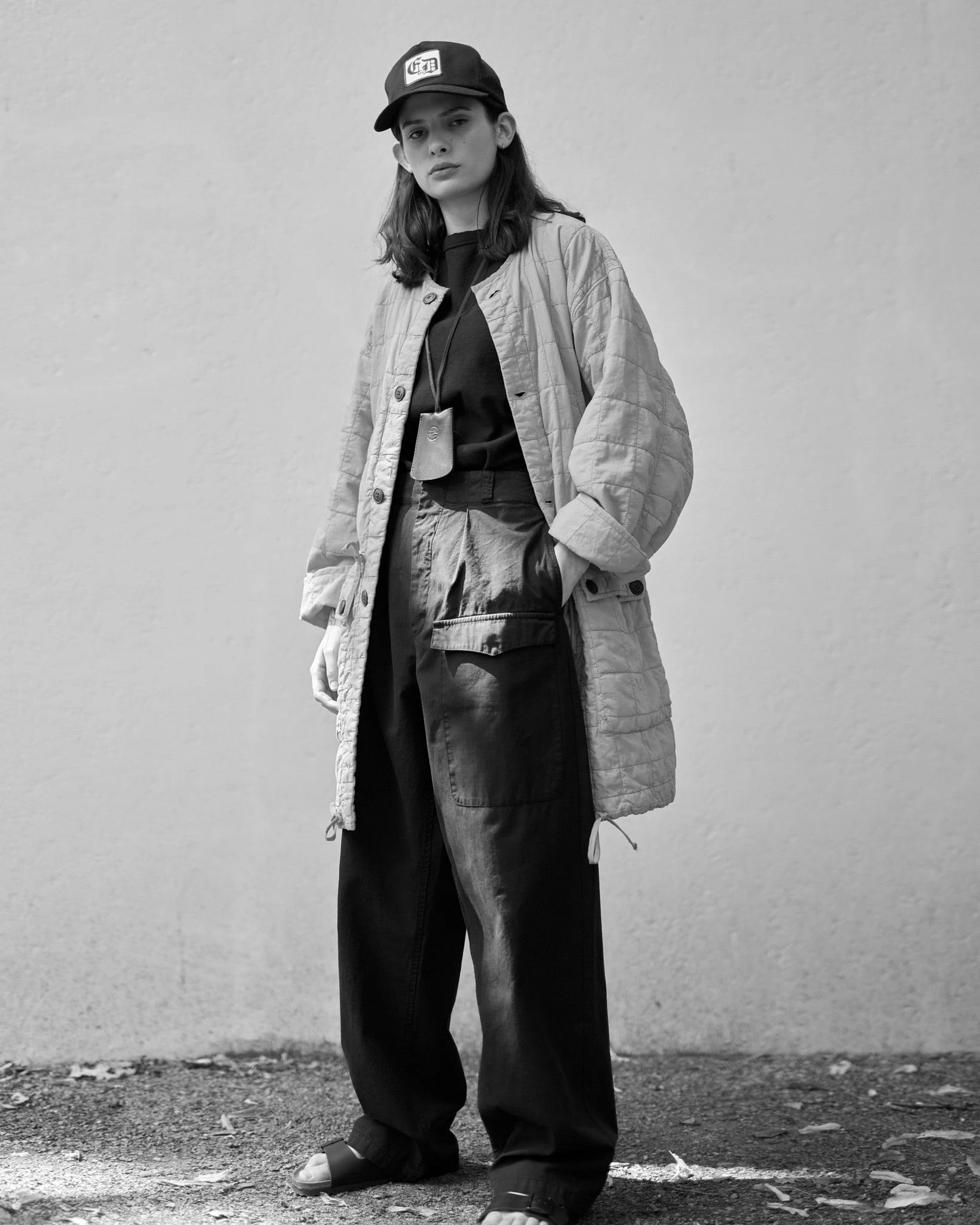 Eat Dust G.o.D Power Liner Cotton Quilt Dark Navy - Image 2