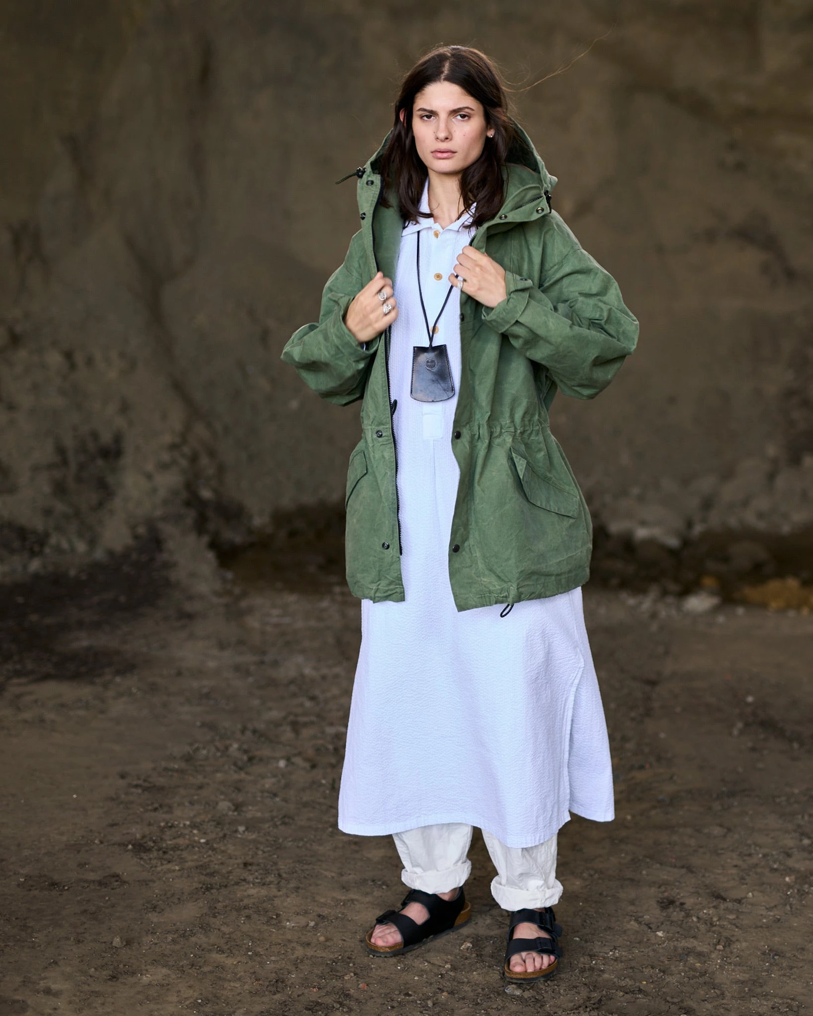 Eat Dust G.o.D Thunder Jacket Pioneer Wax Cotton Marshall Green - Image 5