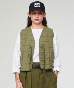 Eat Dust G.o.D Life Vest Cotton Quilt Lizard