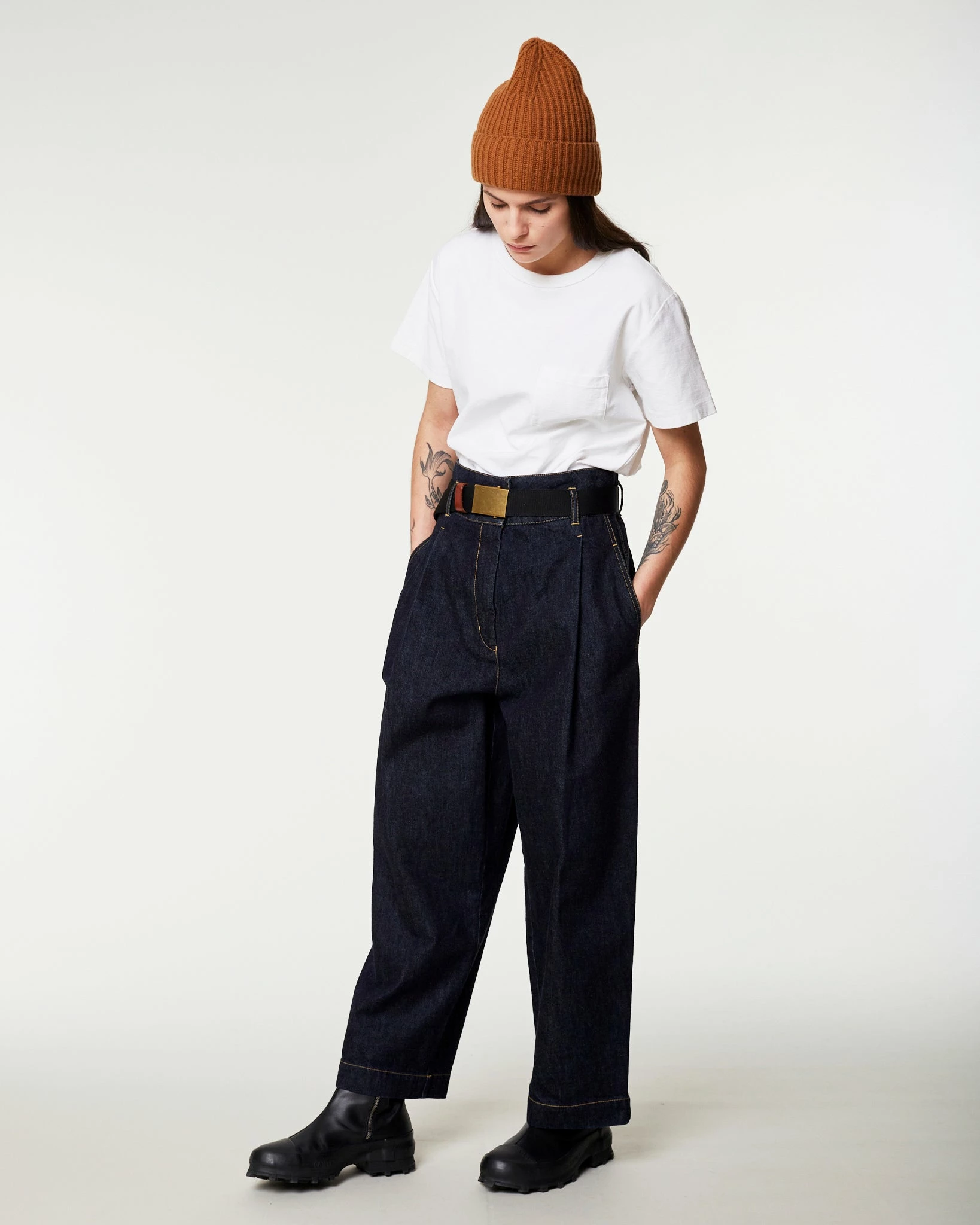 Eat Dust G.o.D British Worker Selvedge Denim Indigo - Image 2