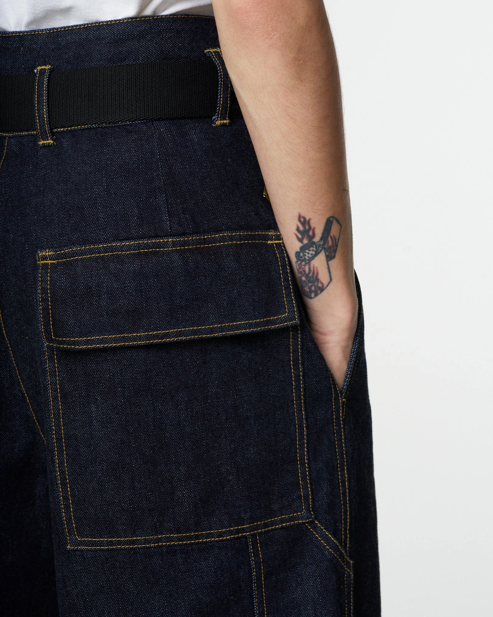 Eat Dust G.o.D British Worker Selvedge Denim Indigo - Image 8
