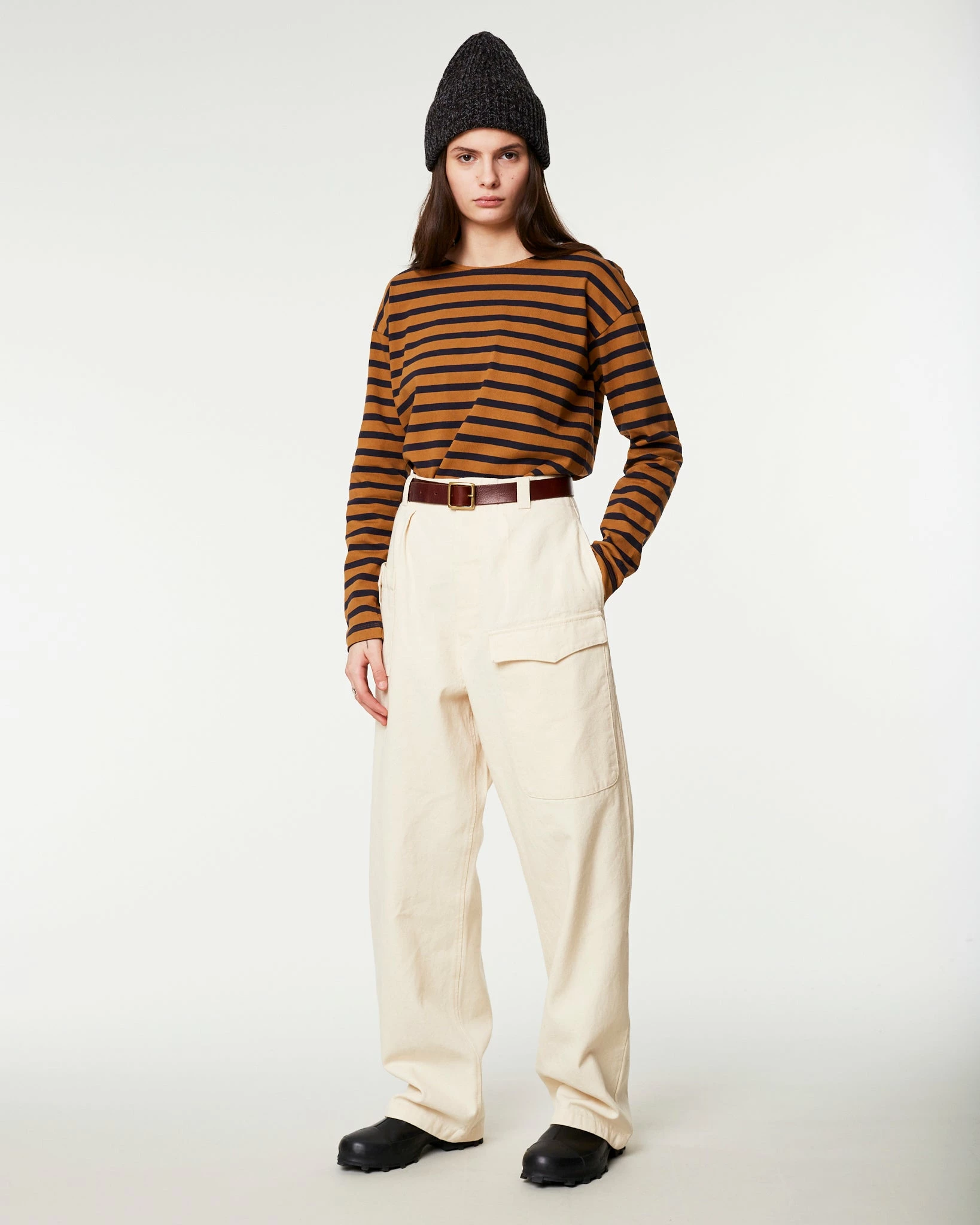 Eat Dust G.o.D Guerilla Pants Bull Denim Ecru - Image 2