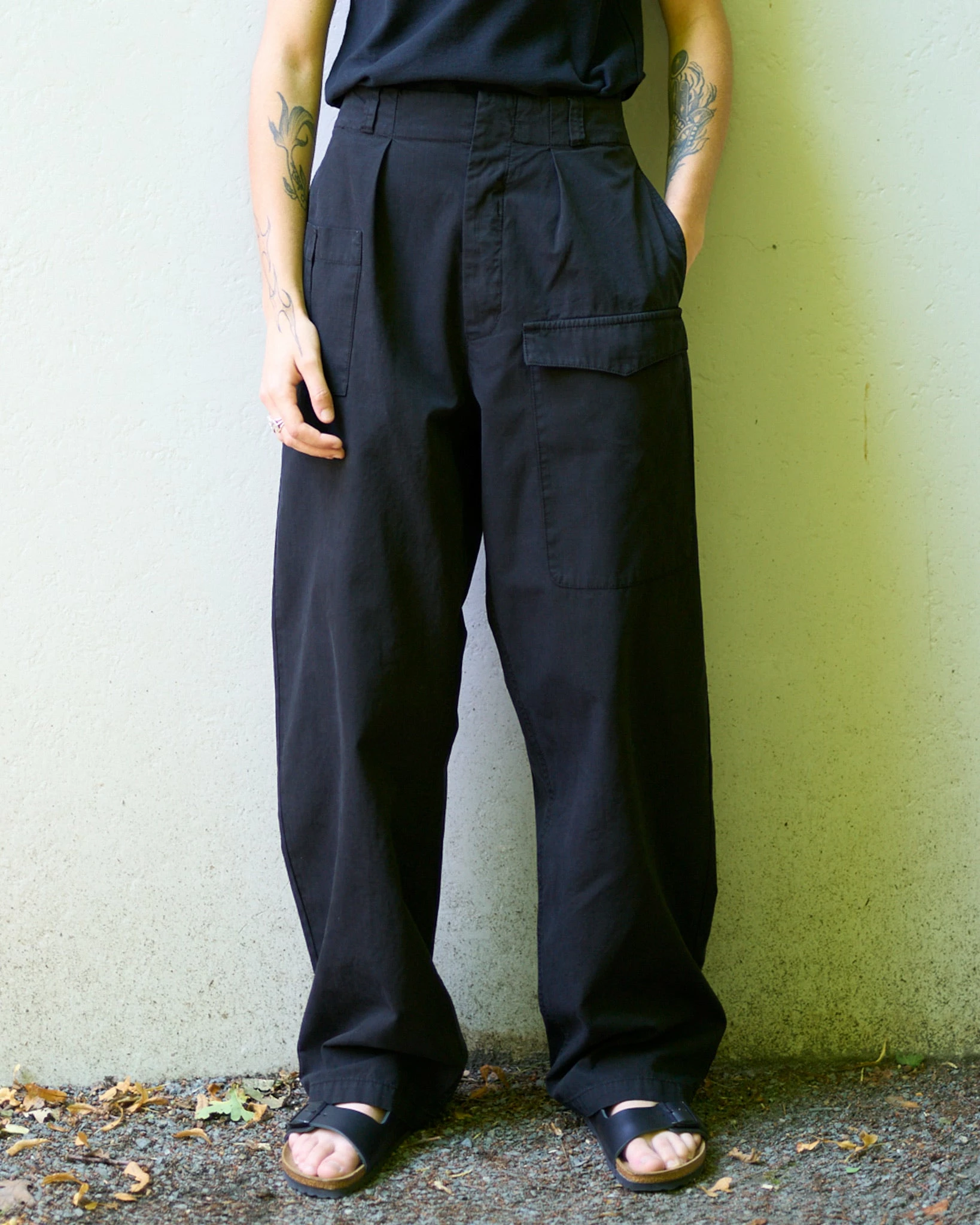 Eat Dust G.o.D Guerilla Pants Rip Stop Black