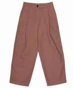 Eat Dust G.o.D British Worker Pants Crispy Cotton Old Rose