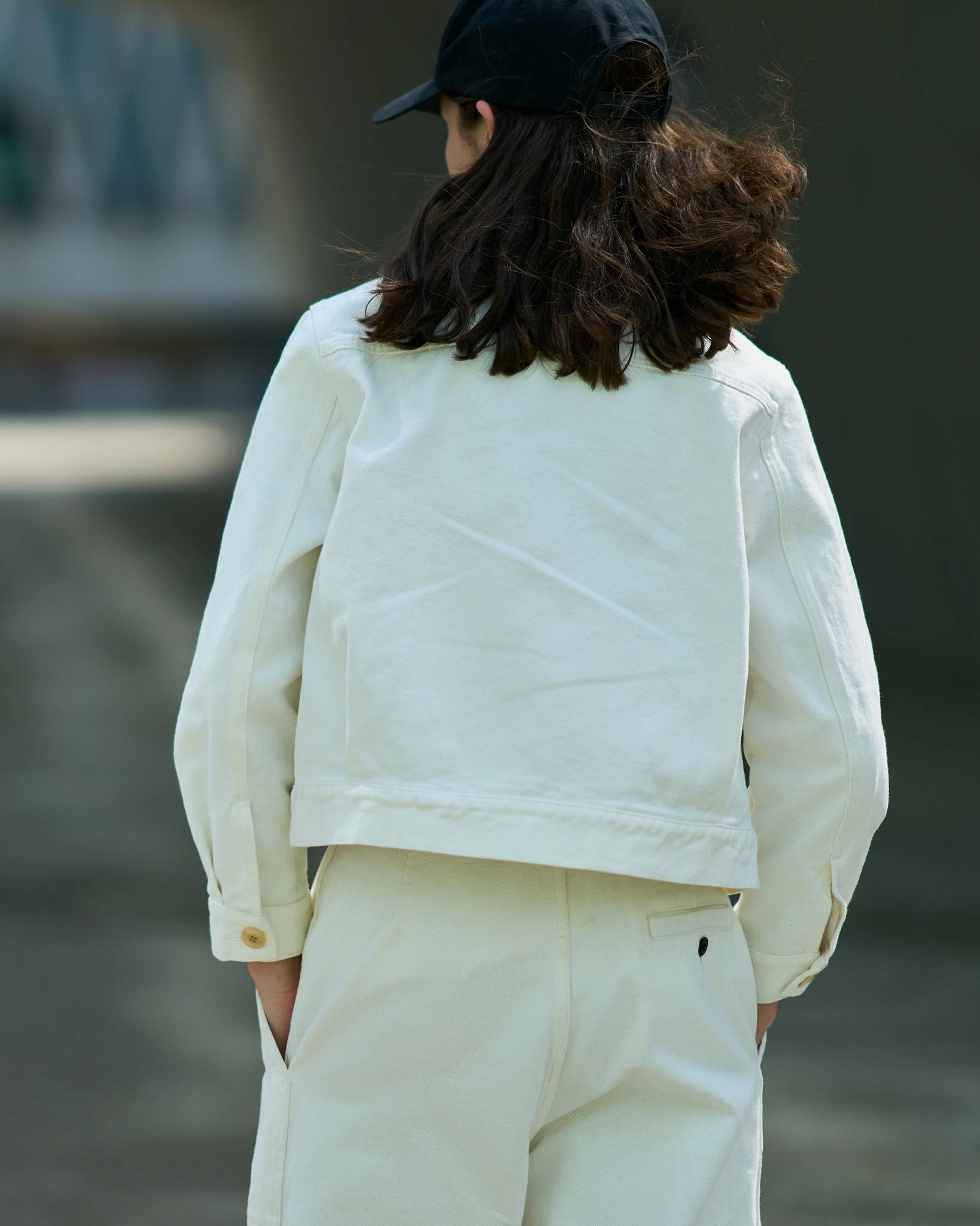 Eat Dust G.o.D Sailor Fatigue Natural Denim White - Image 6