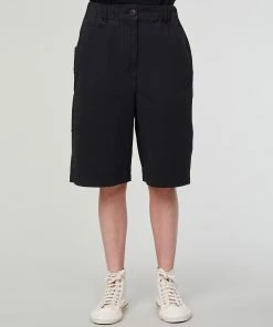 Eat Dust G.o.D Bermuda Crispy Poplin Black