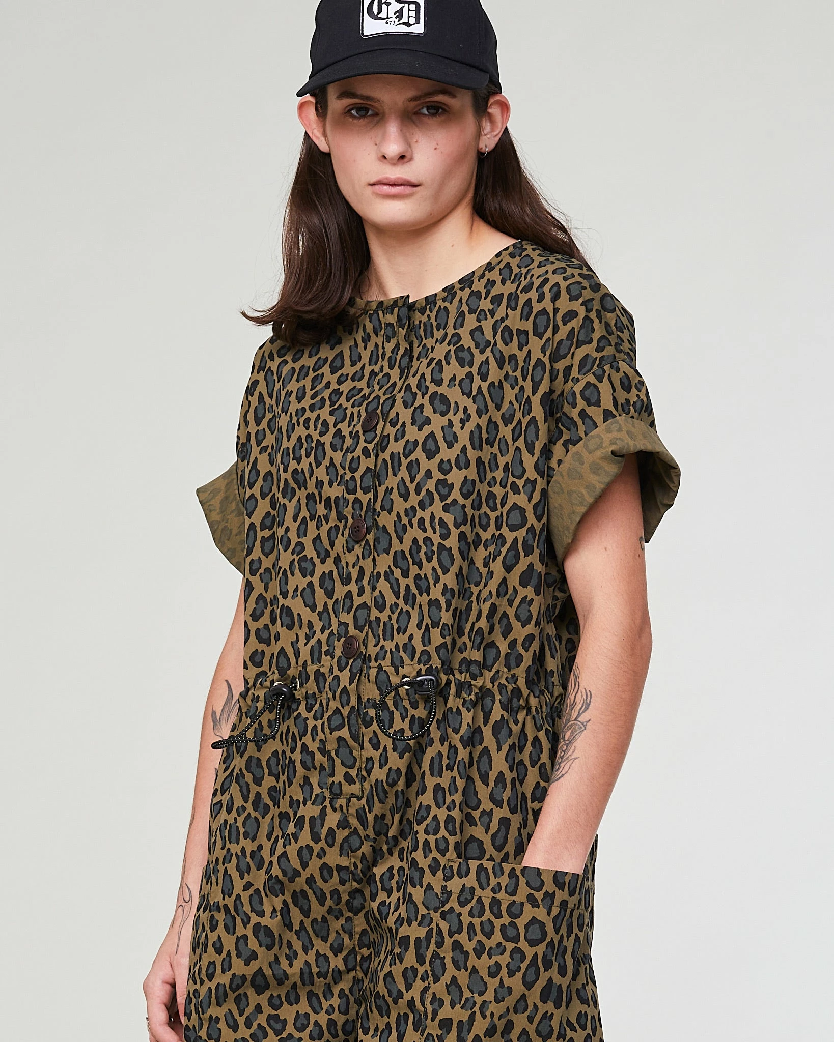 Eat Dust G.o.D Expedition Suit Cheetah Cotton Khaki - Image 2