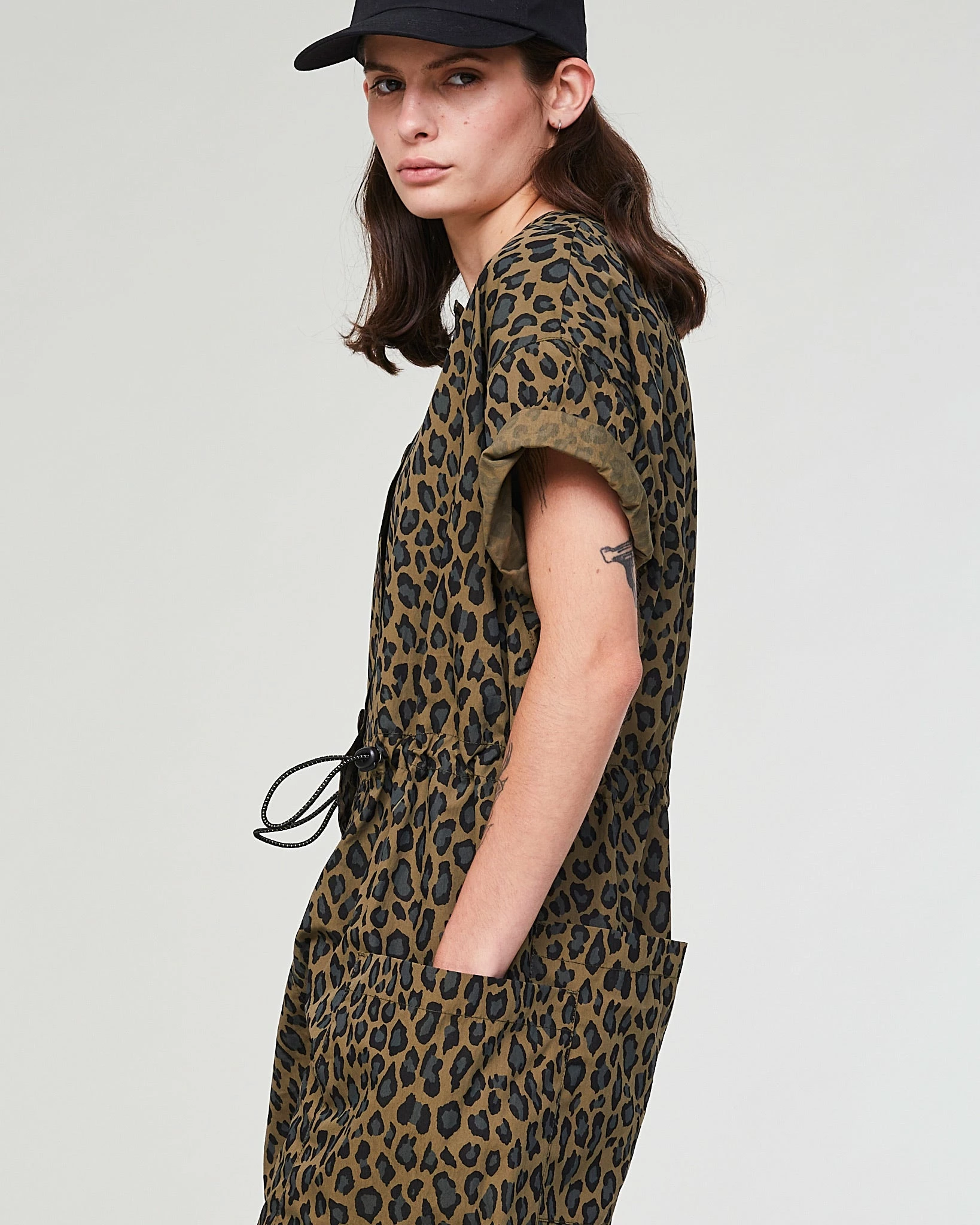 Eat Dust G.o.D Expedition Suit Cheetah Cotton Khaki - Image 3