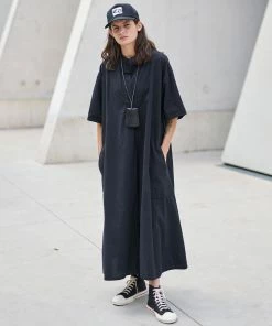 Eat Dust G.o.D Gardian Dress Seersucker Black