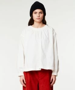 Eat Dust G.o.D Harvest Smock Massaya Cotton Off White