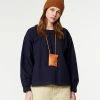 Eat Dust G.o.D Harvest Smock Massaya Cotton Navy Blue