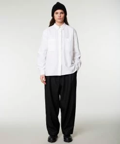 Eat Dust G.o.D Noguchi Shirt Light Cotton Drill White