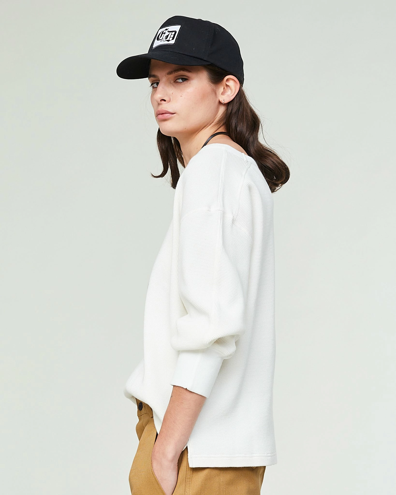 Eat Dust G.o.D Gym T Waffle Jersey Off White - Image 3